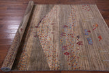 Tribal Persian Gabbeh Hand Knotted Wool Rug - 5' 6" X 7' 9" - Golden Nile