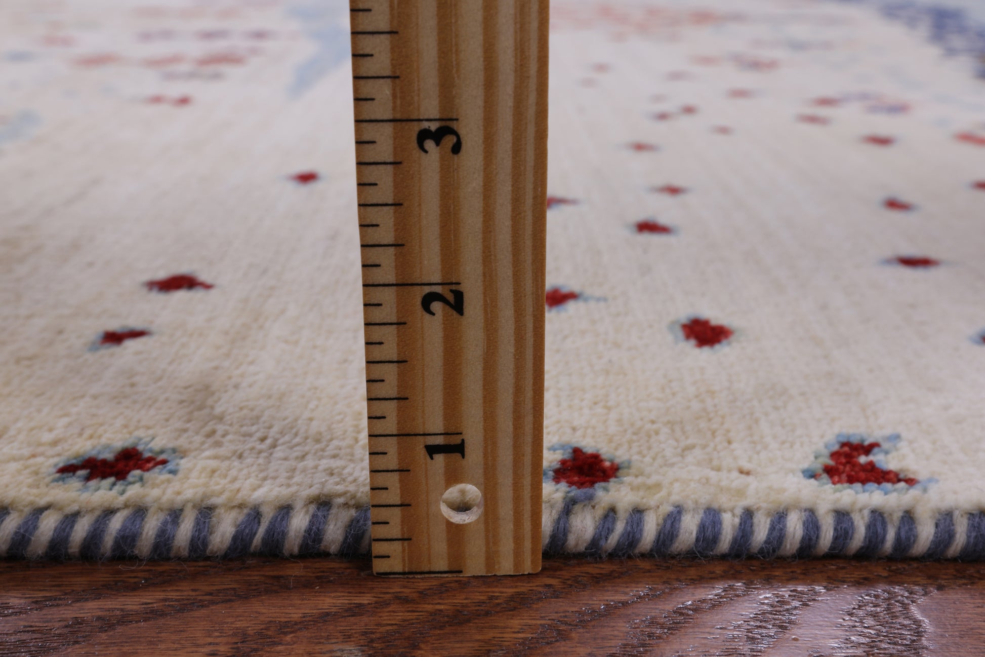 Tribal Persian Gabbeh Hand Knotted Wool Rug - 5' 6" X 7' 8" - Golden Nile