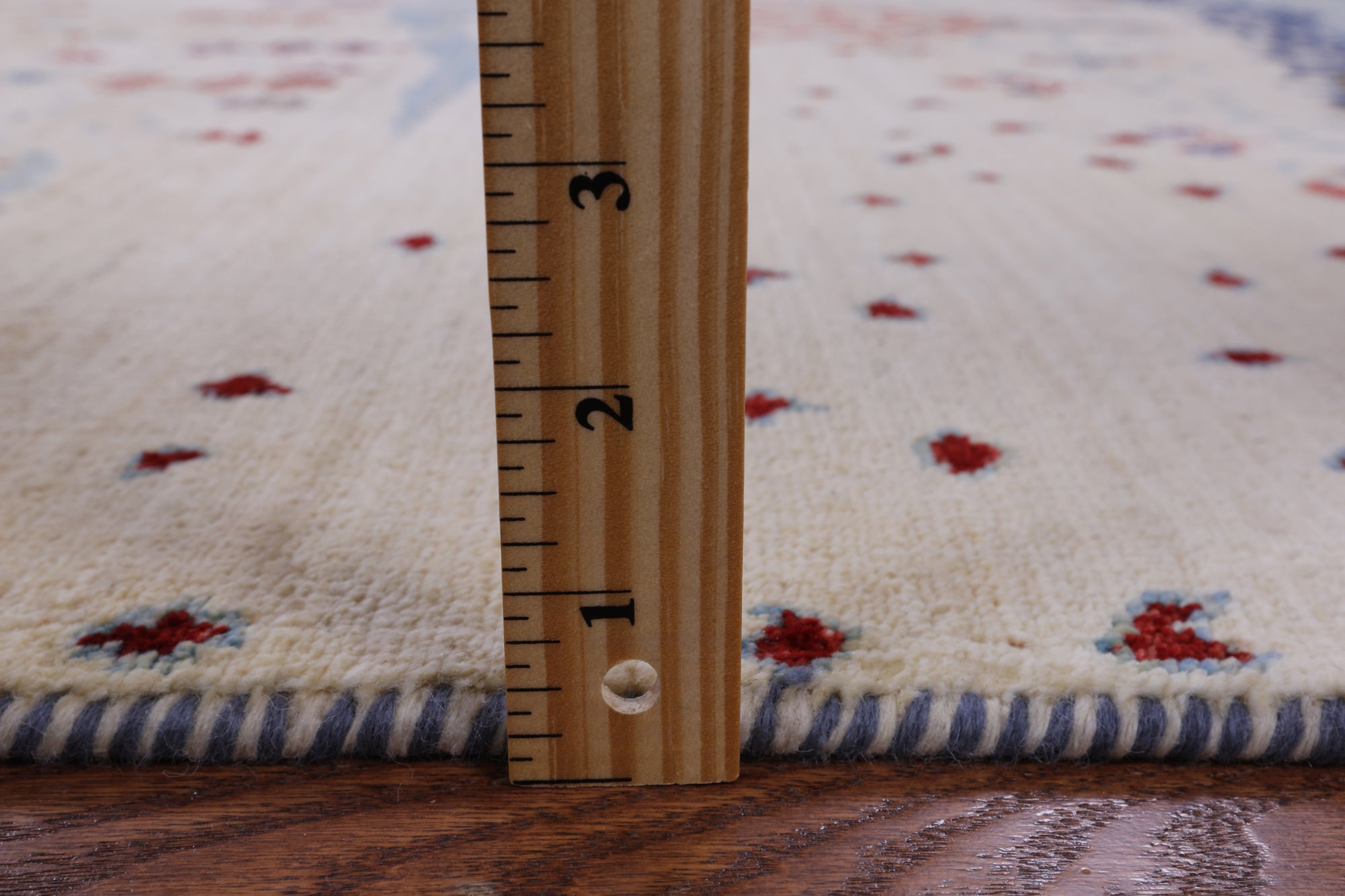 Tribal Persian Gabbeh Hand Knotted Wool Rug - 5' 6" X 7' 8" - Golden Nile