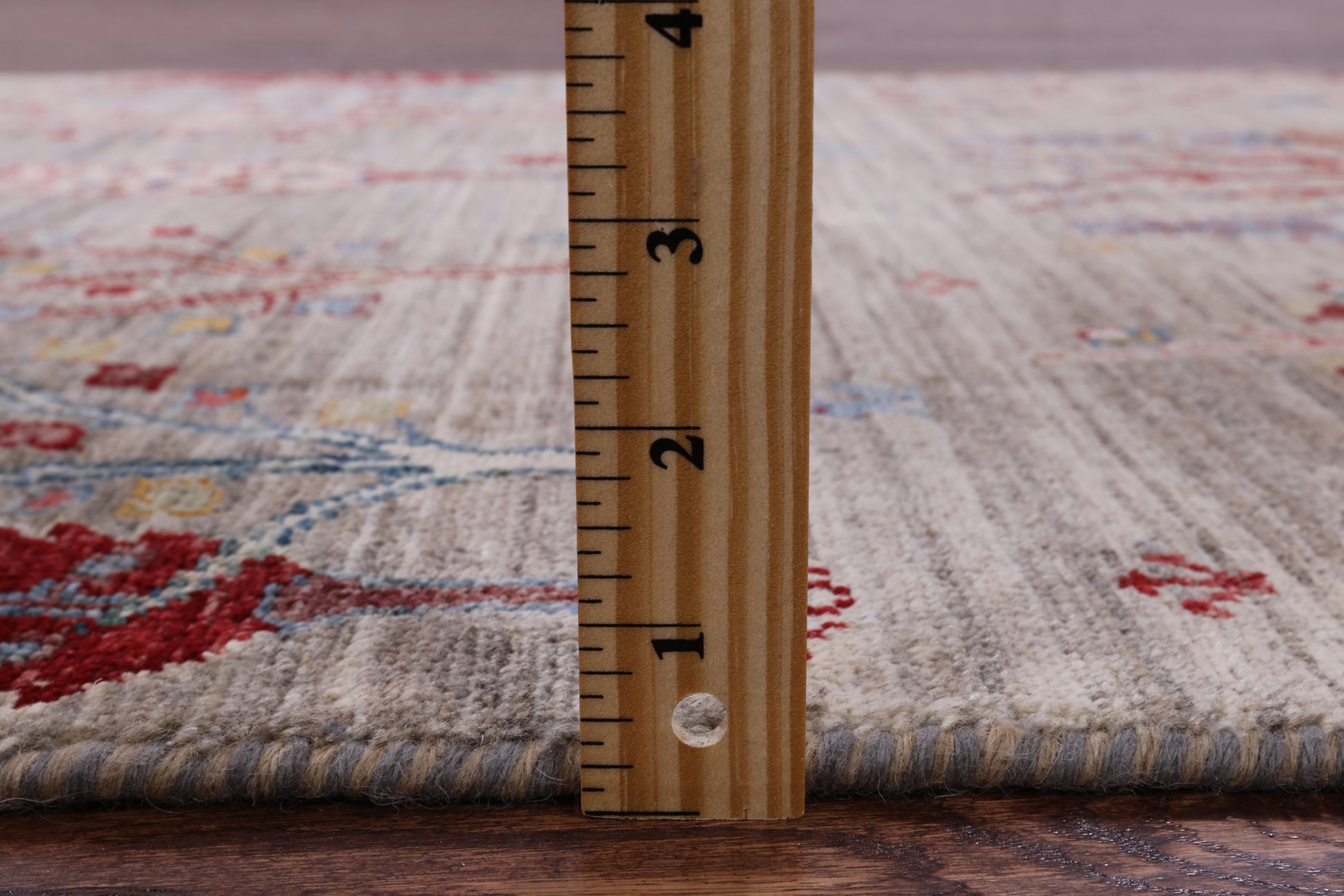 Tribal Persian Gabbeh Handmade Wool Rug - 3' 3" X 4' 10" - Golden Nile