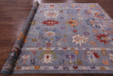 Turkish Oushak Hand Knotted Wool Rug - 9' 0" X 11' 9" - Golden Nile
