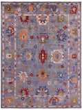 Turkish Oushak Hand Knotted Wool Rug - 9' 0" X 11' 9" - Golden Nile