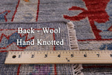 Turkish Oushak Hand Knotted Wool Rug - 8' 11" X 11' 8" - Golden Nile