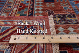 Persian Fine Serapi Hand Knotted Wool Rug - 7' 11" X 9' 8" - Golden Nile
