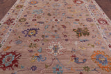 Turkish Oushak Hand Knotted Wool Rug - 9' 1" X 11' 10" - Golden Nile