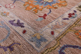 Turkish Oushak Hand Knotted Wool Rug - 9' 1" X 11' 10" - Golden Nile