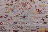 Turkish Oushak Hand Knotted Wool Rug - 9' 1" X 11' 11" - Golden Nile