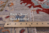 Turkish Oushak Hand Knotted Wool Rug - 9' 1" X 11' 11" - Golden Nile