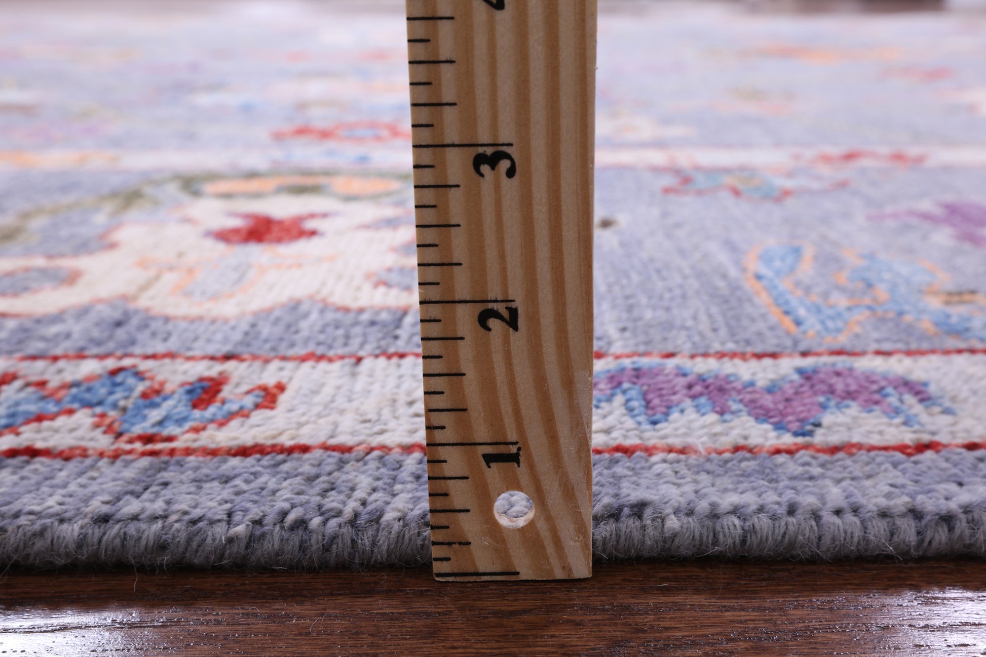 Grey Turkish Oushak Hand Knotted Wool Rug - 8' 1" X 9' 6" - Golden Nile