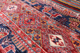 Khorjin Persian Gabbeh Hand Knotted Wool Rug - 3' 3" X 4' 9" - Golden Nile