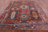 Persian Fine Serapi Hand Knotted Wool Rug - 8' 5" X 9' 8" - Golden Nile