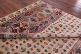Tribal Persian Gabbeh Hand Knotted Wool Rug - 8' 6" X 9' 10" - Golden Nile