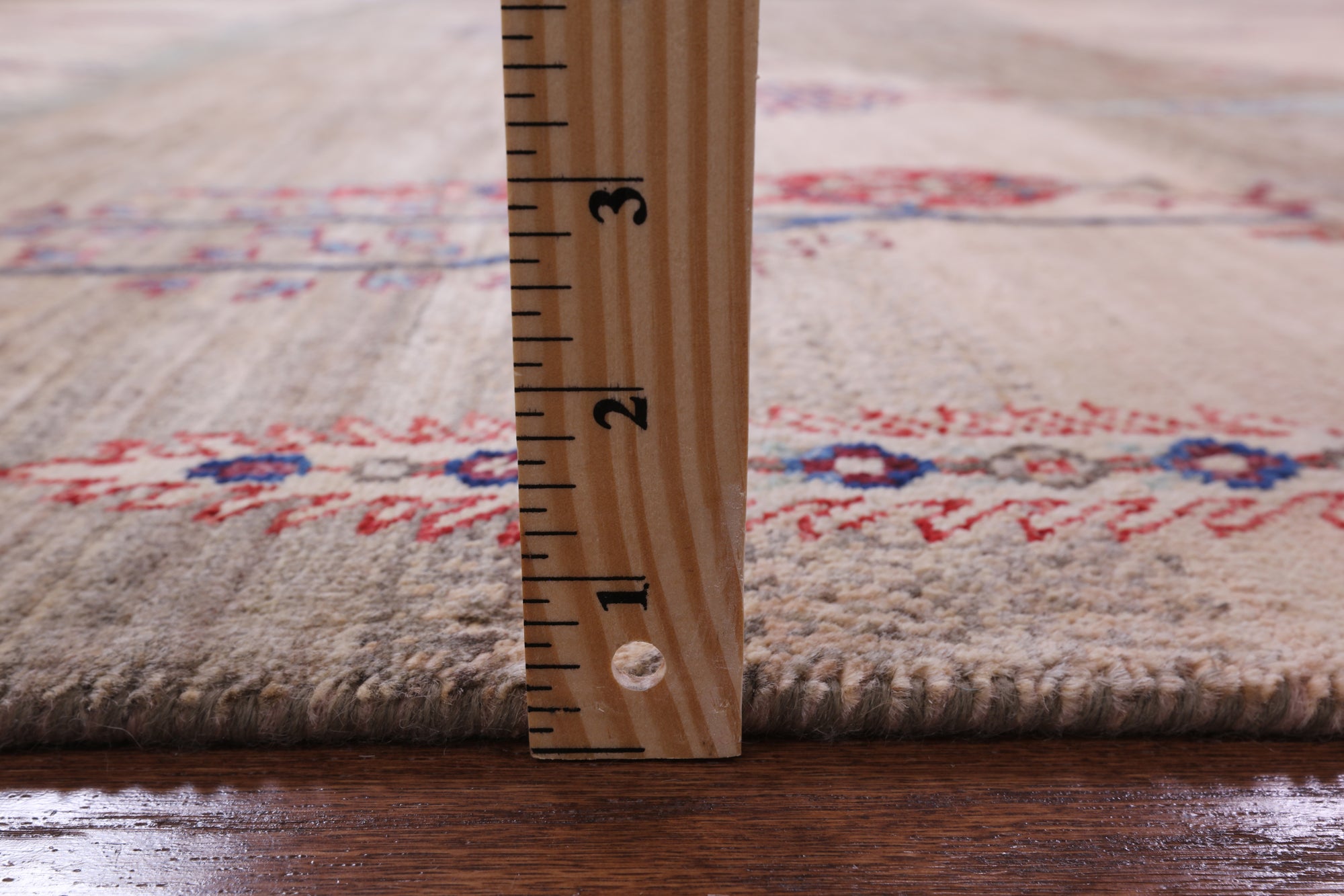 Tribal Persian Gabbeh Hand Knotted Wool Rug - 8' 3" X 9' 9" - Golden Nile