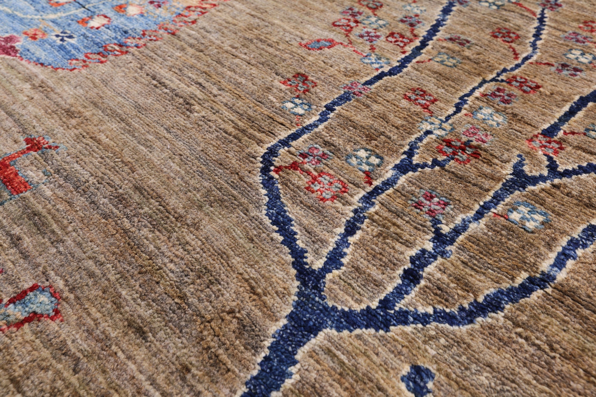 Tribal Persian Gabbeh Hand Knotted Wool Rug - 4' 11" X 6' 5" - Golden Nile