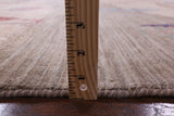 Tribal Persian Gabbeh Handmade Wool Rug - 8' 10" X 11' 10" - Golden Nile