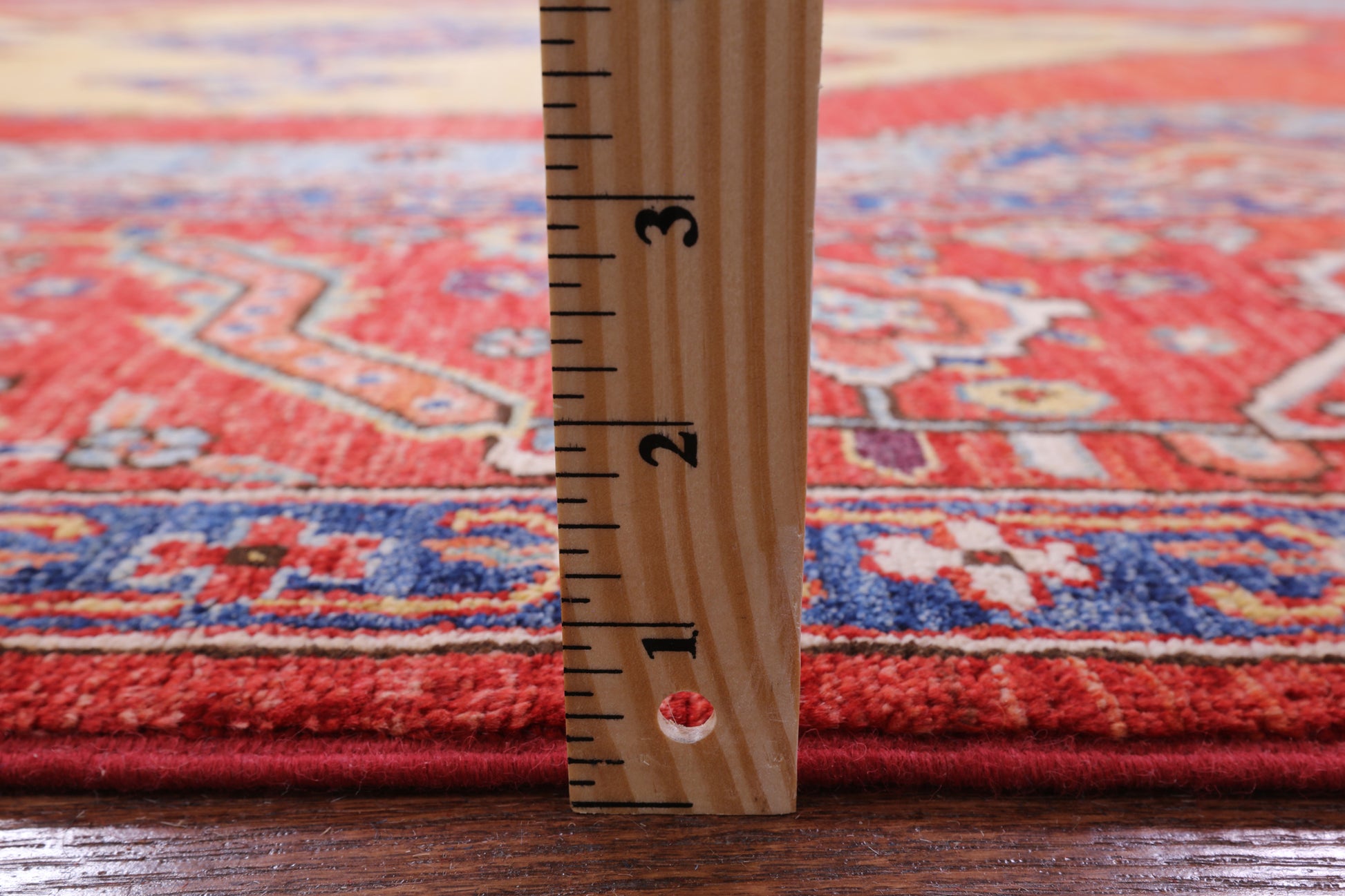 Rust Persian Fine Serapi Hand Knotted Wool Rug - 8' 9" X 11' 11" - Golden Nile
