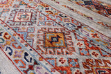 Khorjin Persian Gabbeh Hand Knotted Wool Rug - 3' 3" X 4' 11" - Golden Nile