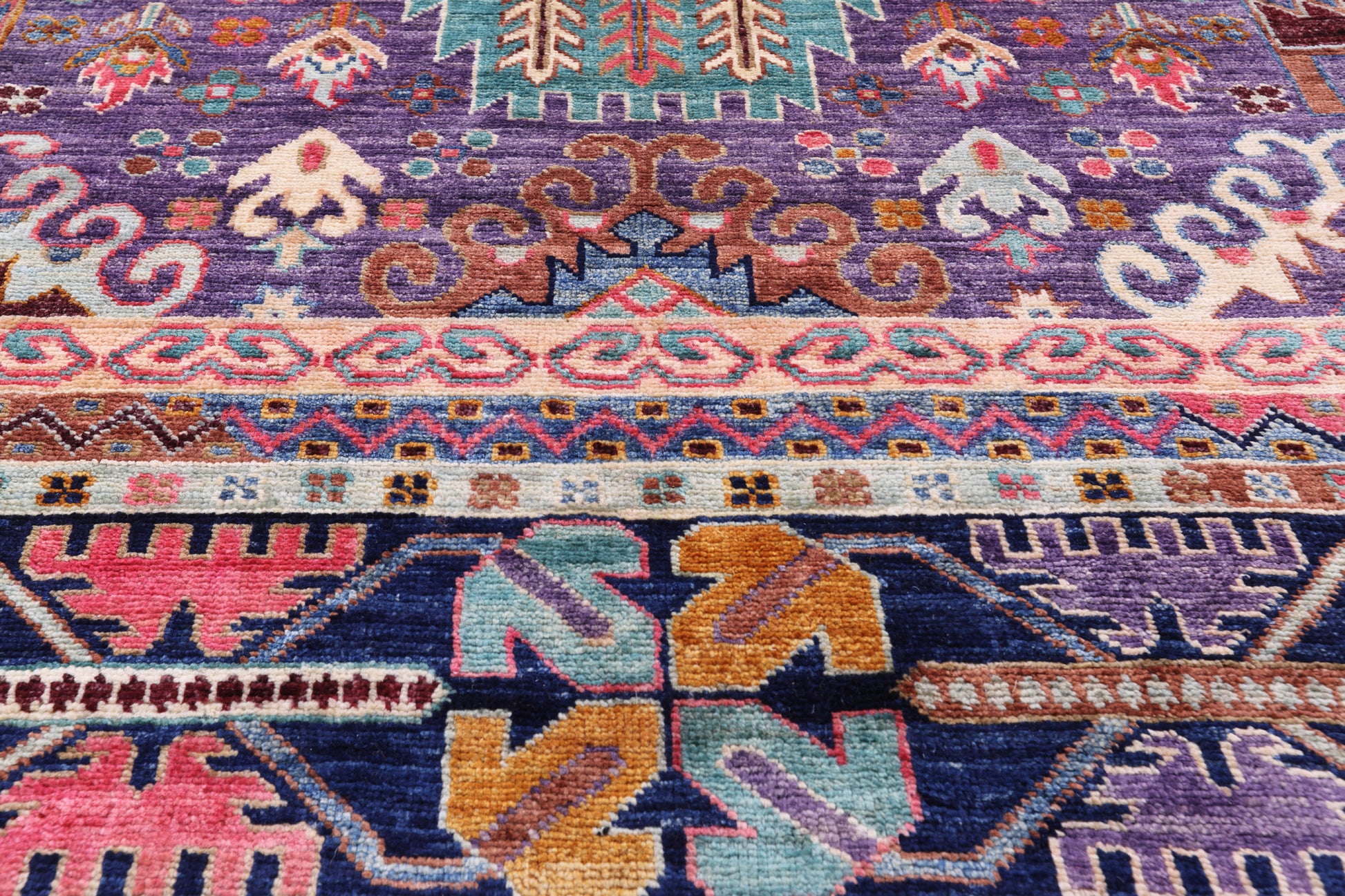 Persian Fine Serapi Handmade Wool Rug - 8' 2" X 10' 0" - Golden Nile