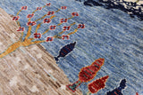 Tribal Persian Gabbeh Hand Knotted Wool Rug - 4' 9" X 6' 10" - Golden Nile