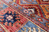 Khorjin Persian Gabbeh Hand Knotted Wool Rug - 3' 10" X 5' 11" - Golden Nile