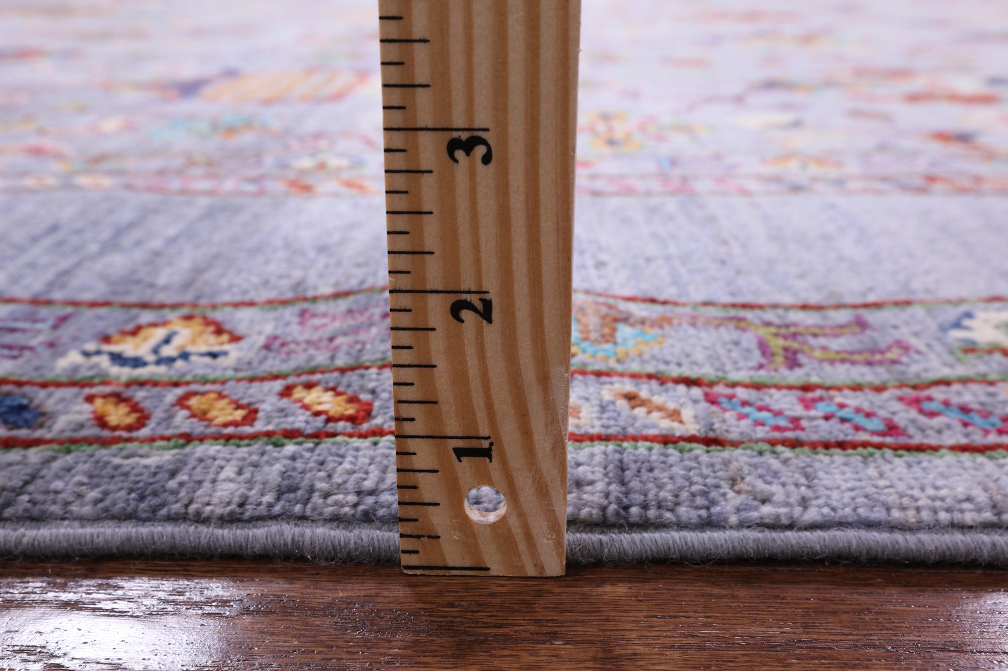 Grey Peshawar Handmade Wool Rug - 8' 3" X 10' 0" - Golden Nile