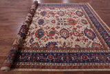 Persian Fine Serapi Handmade Wool Rug - 9' 10" X 13' 8" - Golden Nile