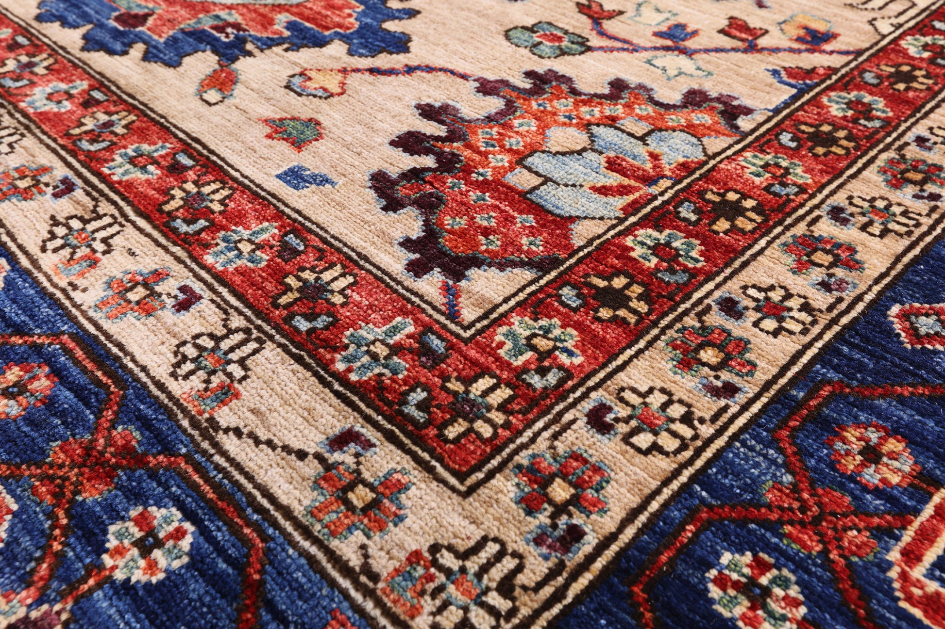 Persian Fine Serapi Handmade Wool Rug - 9' 10" X 13' 8" - Golden Nile