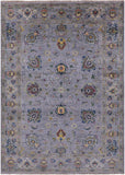 Peshawar Hand Knotted Wool Rug - 5' 10" X 8' 0" - Golden Nile