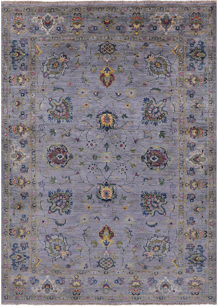 Peshawar Hand Knotted Wool Rug - 5' 10" X 8' 0" - Golden Nile