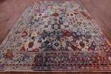 Persian Fine Serapi Handmade Wool Rug - 8' 11" X 11' 10" - Golden Nile