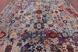 Persian Fine Serapi Handmade Wool Rug - 8' 11" X 11' 10" - Golden Nile