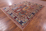 Persian Fine Serapi Hand Knotted Wool Rug - 7' 8" X 10' 0" - Golden Nile
