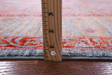 Geometric Persian Mamluk Handmade Wool Rug - 8' 11" X 11' 10" - Golden Nile