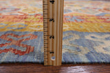 Reversible Kilim Flat Weave Wool Rug - 6' 6" X 9' 10" - Golden Nile