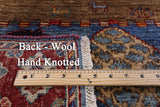 Tribal Persian Gabbeh Hand Knotted Wool Rug - 4' 10" X 6' 8" - Golden Nile