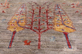 Tribal Persian Gabbeh Hand Knotted Wool Rug - 3' 4" X 5' 0" - Golden Nile