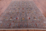 Peshawar Hand Knotted Wool Rug - 8' 10" X 11' 8" - Golden Nile
