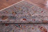 Peshawar Hand Knotted Wool Rug - 8' 10" X 11' 8" - Golden Nile