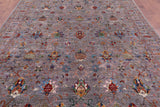Peshawar Hand Knotted Wool Rug - 8' 10" X 11' 8" - Golden Nile