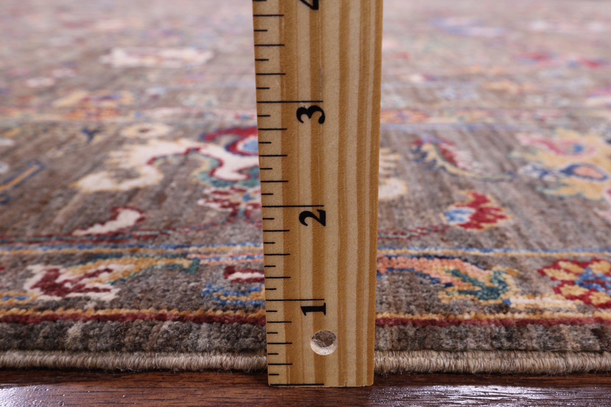 Peshawar Hand Knotted Wool Rug - 6' 9" X 9' 8" - Golden Nile