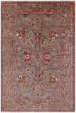 Peshawar Hand Knotted Wool Rug - 6' 9" X 10' 0" - Golden Nile