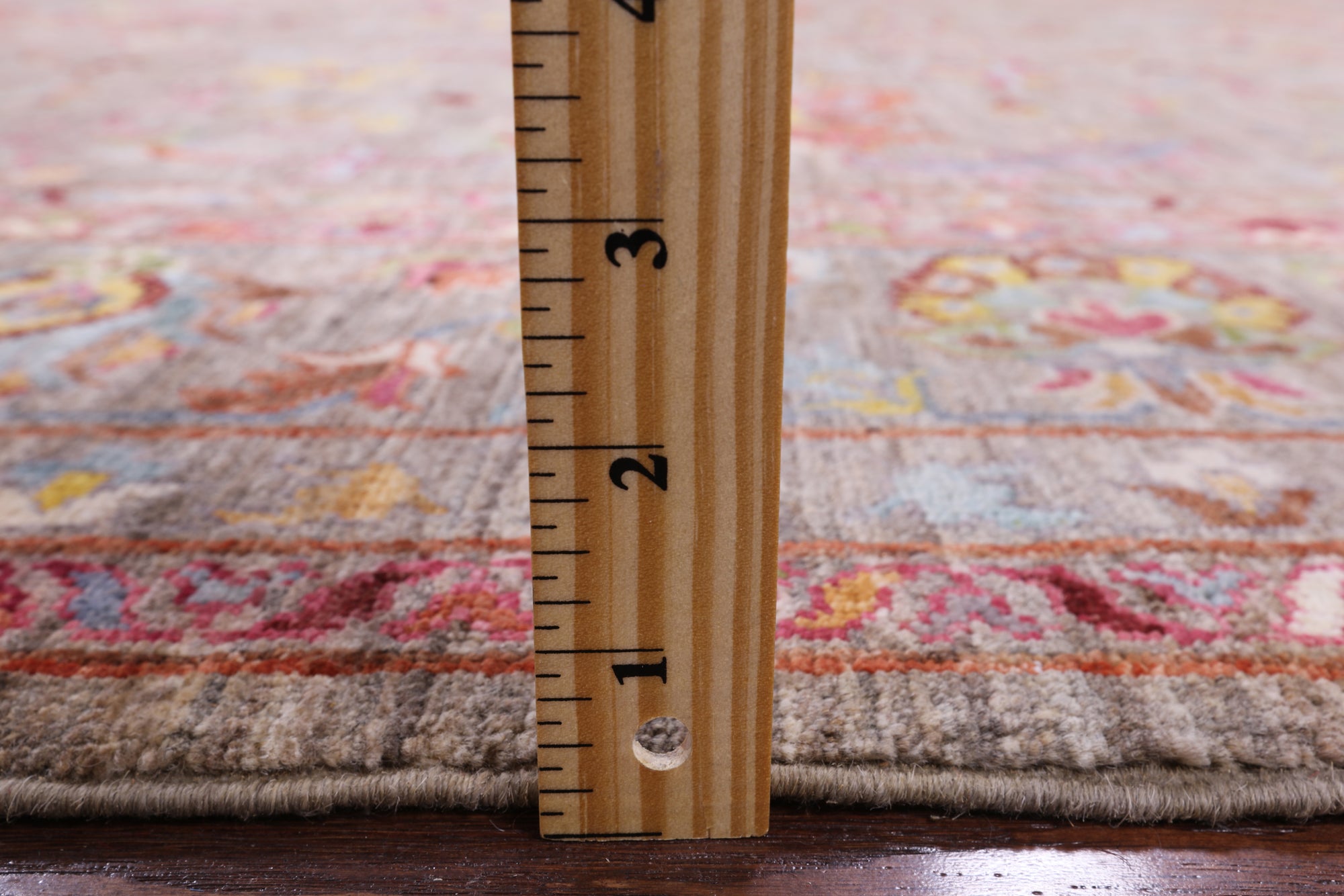 Peshawar Hand Knotted Wool Rug - 6' 9" X 10' 0" - Golden Nile