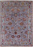 Peshawar Hand Knotted Wool Rug - 6' 10" X 9' 7" - Golden Nile