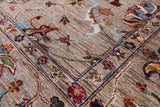 Peshawar Hand Knotted Wool Rug - 5' 8" X 7' 5" - Golden Nile