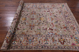 Peshawar Hand Knotted Wool Rug - 5' 8" X 7' 5" - Golden Nile