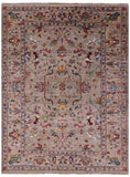 Peshawar Hand Knotted Wool Rug - 5' 8" X 7' 5" - Golden Nile