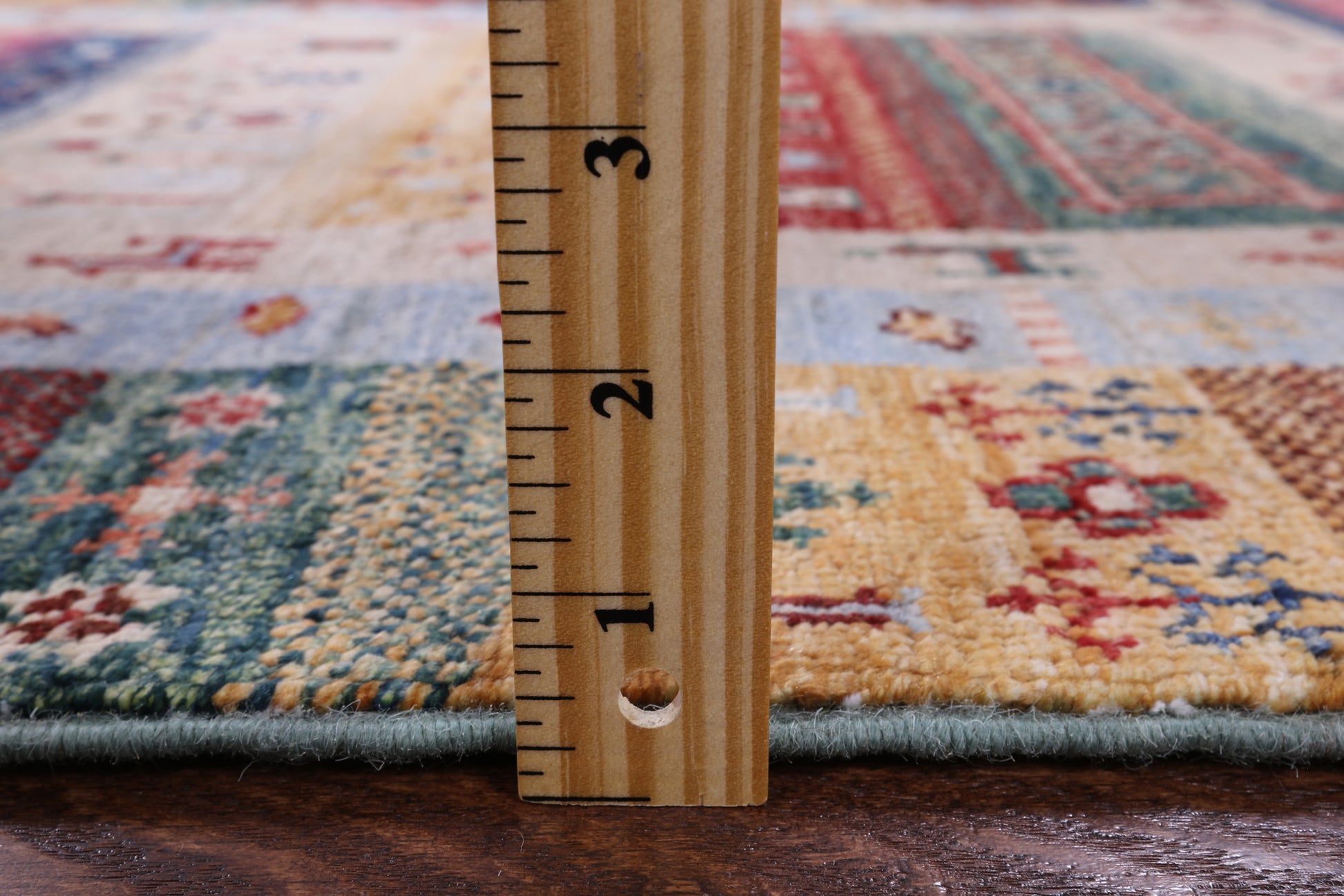 Tribal Persian Gabbeh Handmade Wool Rug - 2' 8" X 4' 0" - Golden Nile