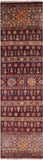 Khorjin Persian Gabbeh Hand Knotted Wool Runner Rug - 2' 8" X 9' 10" - Golden Nile