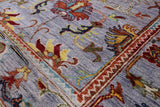Peshawar Handmade Wool Runner Rug - 2' 9" X 9' 10" - Golden Nile