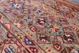 Khorjin Persian Gabbeh Handmade Wool Rug - 2' 7" X 3' 9" - Golden Nile